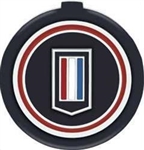 image of 1970 - 1981 Camaro 4-Bar Steering Wheel Horn Cap Button Emblem Only, Shield Badge, 332649