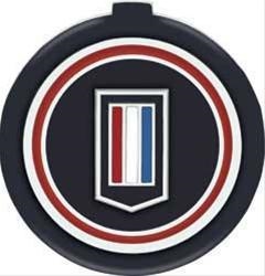 image of 1970 - 1981 Camaro 4-Bar Steering Wheel Horn Cap Button Emblem Only, Shield Badge, 332649