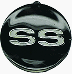 1967 Camaro SS Horn Cap Button Emblem Insert, Super Sport