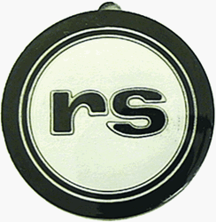 1968 Camaro RS Horn Cap Button Emblem Insert, Rally Sport