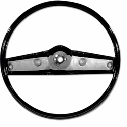 1969 Camaro Steering Wheel, Standard, Black, 3939731