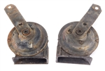 1978 - 1981 Camaro Horns Set, High and Low Notes, GM Original Used