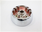 Image of 1969 - UP Custom CHROME Steering Wheel Mounting Hub for Woodgrain or Comfort Grip Wheels