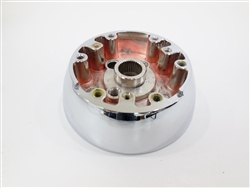 Image of 1969 - UP Custom CHROME Steering Wheel Mounting Hub for Woodgrain or Comfort Grip Wheels