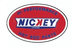 NICKEY Chicago Hi-Performance Hot Rod Parts Decal, 6 Inch Wide, Each