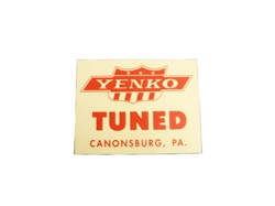 Camaro Yenko Tuned Decal, Each