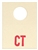 1971 - 1972 Camaro Power Brake Booster Check Valve Vacuum Hose Identification Tag, CT Code