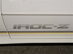 1988 - 1990 Camaro IROC-Z Door Decal, Color Choice, Each