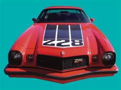 1974 Camaro Z28 Hood Decal