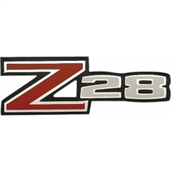 image of 1970 - 1973 Camaro Rear Spoiler Z28 Decal