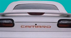 1993 - 2002 Rear Panel Emblem, "CAMARO" Insert Decal, Peel and Stick, Color Choice