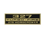 Valve Cover Decal, 327 Turbo-Fire 275 HP