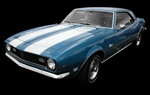 1967 - 1968 Camaro Z28 Stencil Stripe Kit for Hood and Trunk Deck Lid