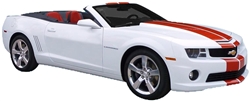 2010 - 2013 Camaro Pace Car Style Decal Stripe Set, Color Choice