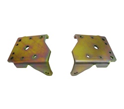 1967 Camaro DSE Multi Leaf Shock Plate Set, Pair LH and RH