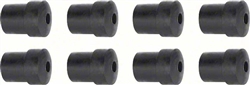 1970 - 1981 Camaro Rear Leaf Spring Shackle Bushings Set, 8 Pieces