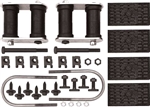 1967 - 1969 Camaro Leaf Spring Install Kit, Multi Leaf, Rear (2) U-bolts & (4) T-bolts