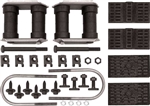 1970 - 1981 Camaro Leaf Spring Install Kit, Multi Leaf, Rear (2) U-bolts & (4) T-bolts