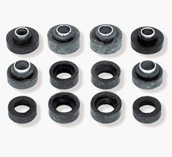 1970 - 1972 Camaro Subframe Body Mount Bushings Set, 12 Pieces