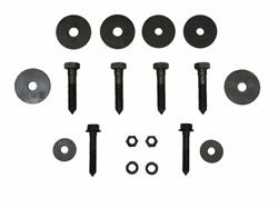 1967 - 1969 Camaro Factory OE Style Subframe Body Mount Bushing Hardware Set: Bolts, Nuts, and Washers