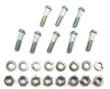 1967 - 1981 Camaro Upper Ball Joint Rivet Headed Set with Washers and Nuts, 24 Pieces