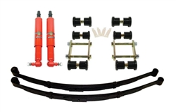 1967 - 1969 Camaro DSE Rear Speed Kit 1 Suspension Kit with Leaf Springs, Koni Classic Rear Shocks, and Heavy Duty Shackle Kit, Choose 2 or 3 Inch Drop