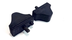 1968 - 1969 Camaro Lower A-Arm Control Rubber Bumpers, Pair