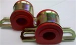 1967 - 1981 Front Sway Bar Bushings, With Mounting Brackets, 13/16" Poly Pr