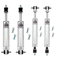 1970 - 1981 2nd Gen Camaro Front & Rear Viking Smooth Body Double Adjustable Aluminum Shock Set