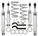 1970 - 1981 2nd Gen Camaro Front Viking Performance Double Adjustable Aluminum Shock Coilover Kit & Matching Rear Smooth Shocks for Multi Leaf, Choose Spring Rate