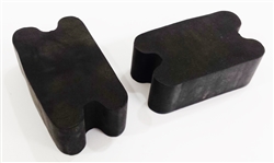 Universal  Front Coil Spring Repair Booster Rubber Lift Blocks, 2"