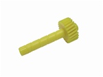 Speedometer Drive Gear 24 Teeth, Yellow - 3.73