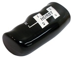 HURST 4 Speed T-Handle Shifter Knob with HURST Logo, Black