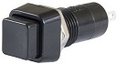New UNIVERSAL BLACK Button SPST Switch, Momentary On