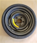 image of Space Saver Spare Wheel Rim and Tire, Original GM