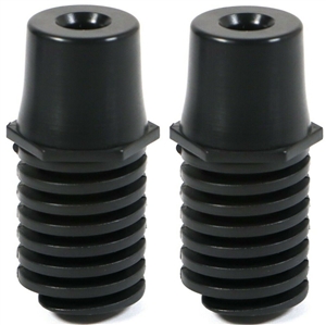 1993 - 2002 Camaro Side Hood Adjust Rubber Bumper Stoppers, Tall Cap, Pair