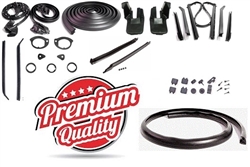 1968 - 1969 Camaro Convertible Rubber Weatherstrip Seal Kit