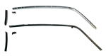 1970 - 1981 Camaro Roof Rail Weatherstrip Channels for Hardtop