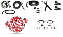 1967 Camaro Coupe Rubber Weatherstrip Seal Kit