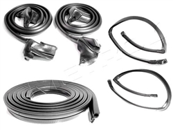 1982 - 1992 Camaro Coupe Weatherstrip Mini Kit with Doors, Roof and Trunk Rubber