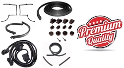 1979 - 1981 Camaro T-top Rubber Weatherstrip Seal Kit, Fisher Style