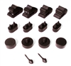 1970 - 1981 Camaro Rubber Body Bumper Stopper Kit, 14 Pieces