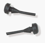 1967 - 1981 Camaro Console Lid / Ashtray Lid Rubber Bump Stops, Pair
