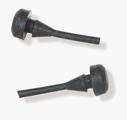 1967 - 1981 Camaro Console Lid / Ashtray Lid Rubber Bump Stops, Pair