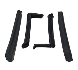 1994 - 2002 Camaro Convertiable Top Frame Rubber Weatherstripping Seal Set for Side Rails
