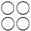 15 X 6 Wheel Trim Rings, Rally Wheel Style, Set of 4