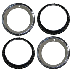 14 X 7 Wheel Trim Rings, Rally Wheel Style, Set of 4