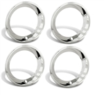 15 x 7 Rally Wheel Trim Rings, Stepped Edge, Set of 4