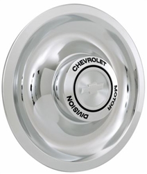 Rally Wheel Flat Cap with Chevrolet Motor Division, Each