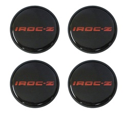 1985 - 1987 IROC-Z Wheel Center Cap Set, Red